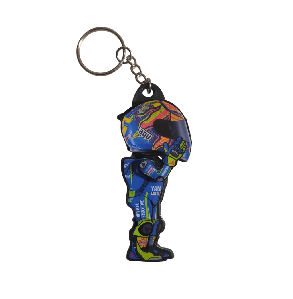 Piloto personalizado con tu cara traje V.Rossi