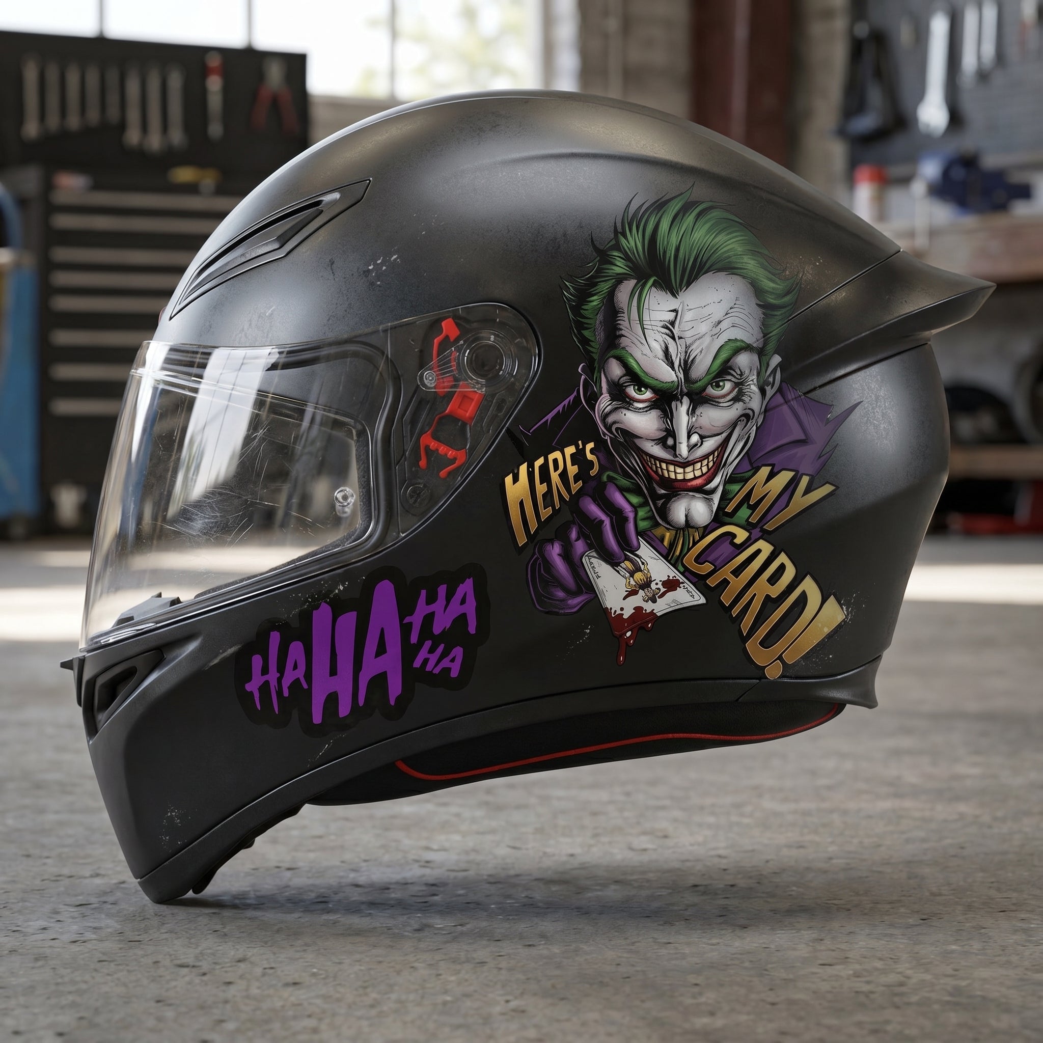 Pegatinas decorativos Joker  para cascos