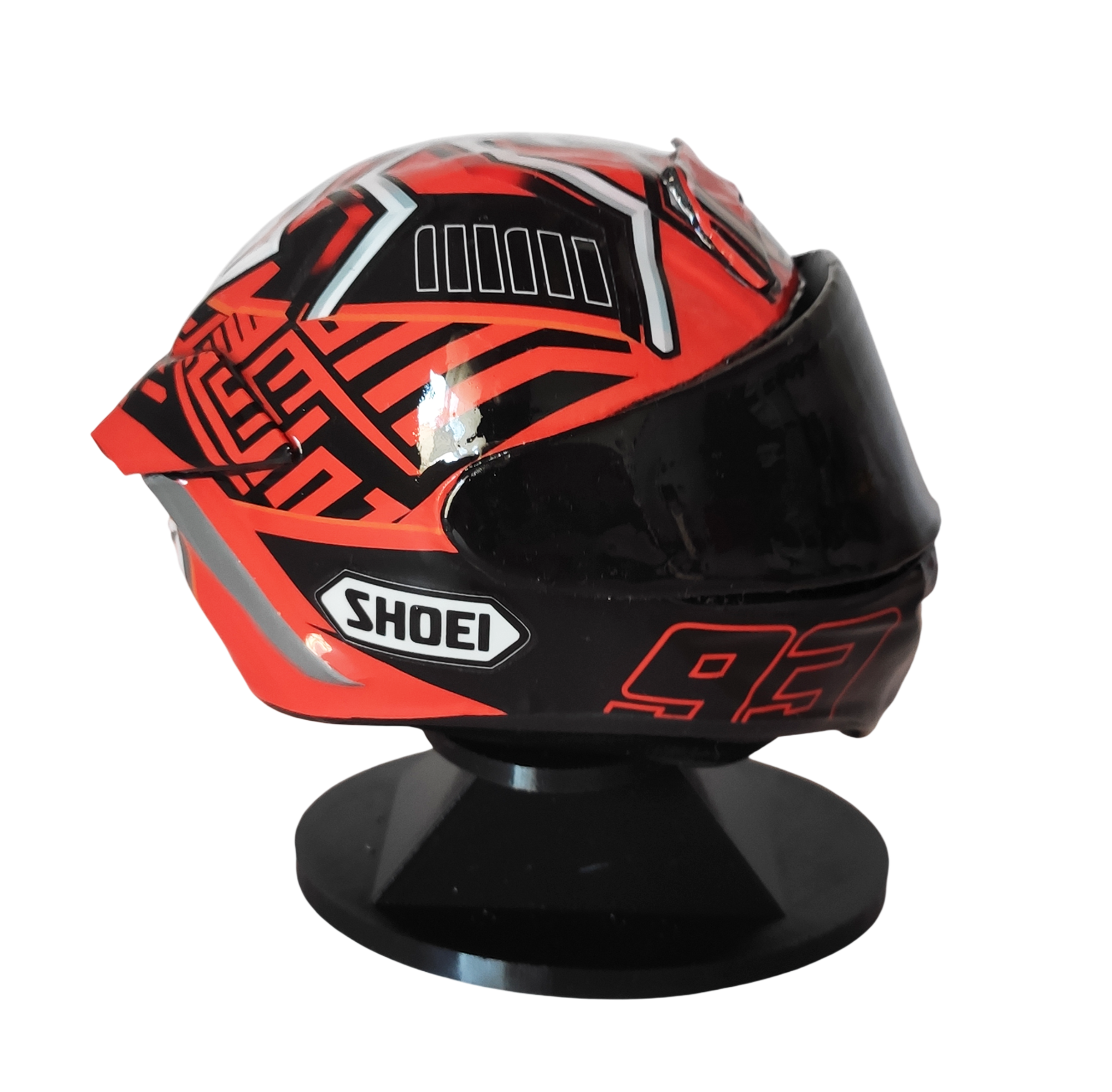 Mini Casco Replica Marc Márquez v2 14 cm x 10cm