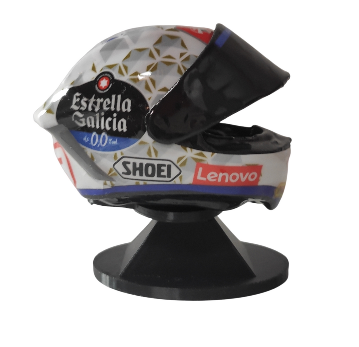 Mini casco Replica Marc Márquez 120 aniversario E.G  7.50cm x 5cm