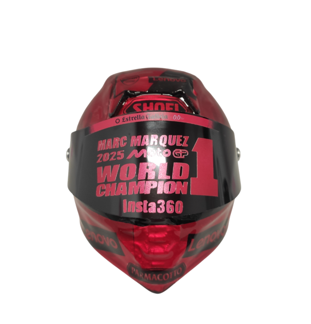 Mini Casco Replica Marc Márquez Campeón