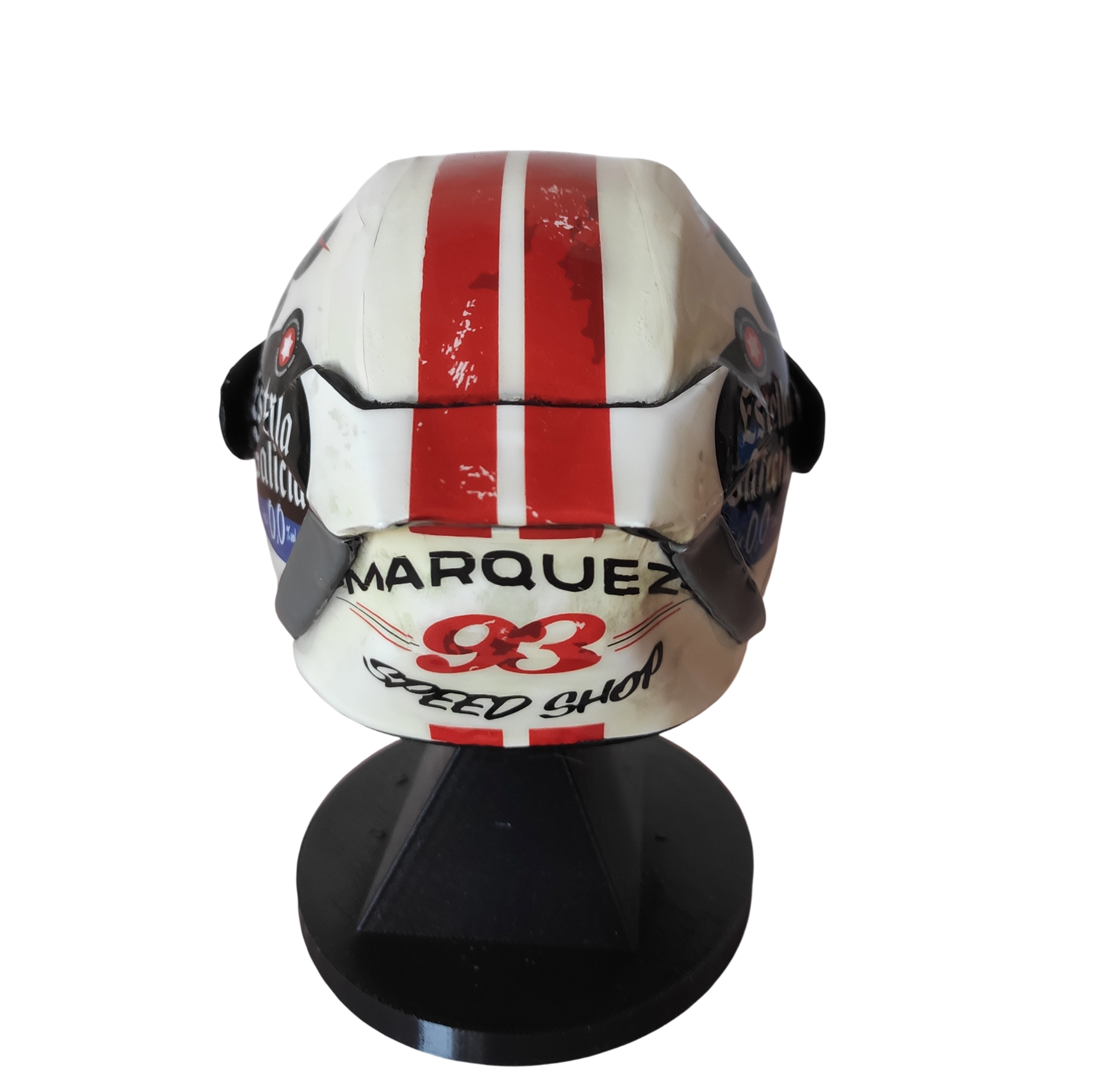 Mini casco Marc  Márquez cota 2025  14cm x10cm