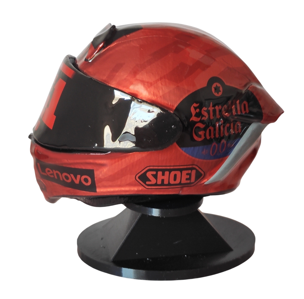 Mini Casco Replica Marc Márquez Campeón 14 cm x10cm