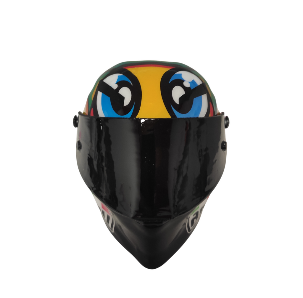 Casco mini replica  ROSSI TARTARUGA