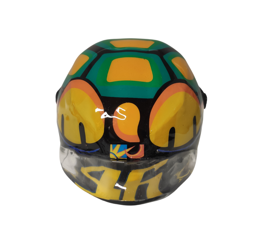 Casco mini replica  ROSSI TARTARUGA