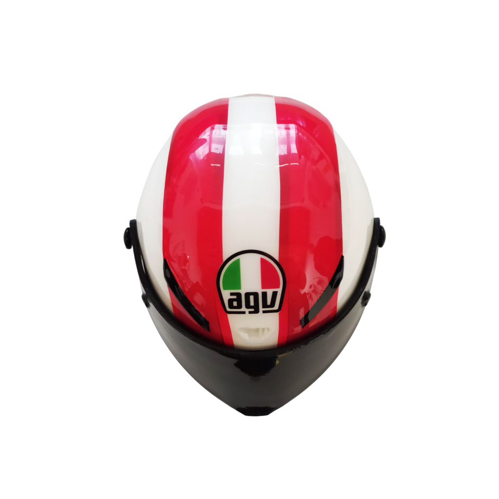 Mini replica MARCO SIMONCELLI  BLANCO ROJO
