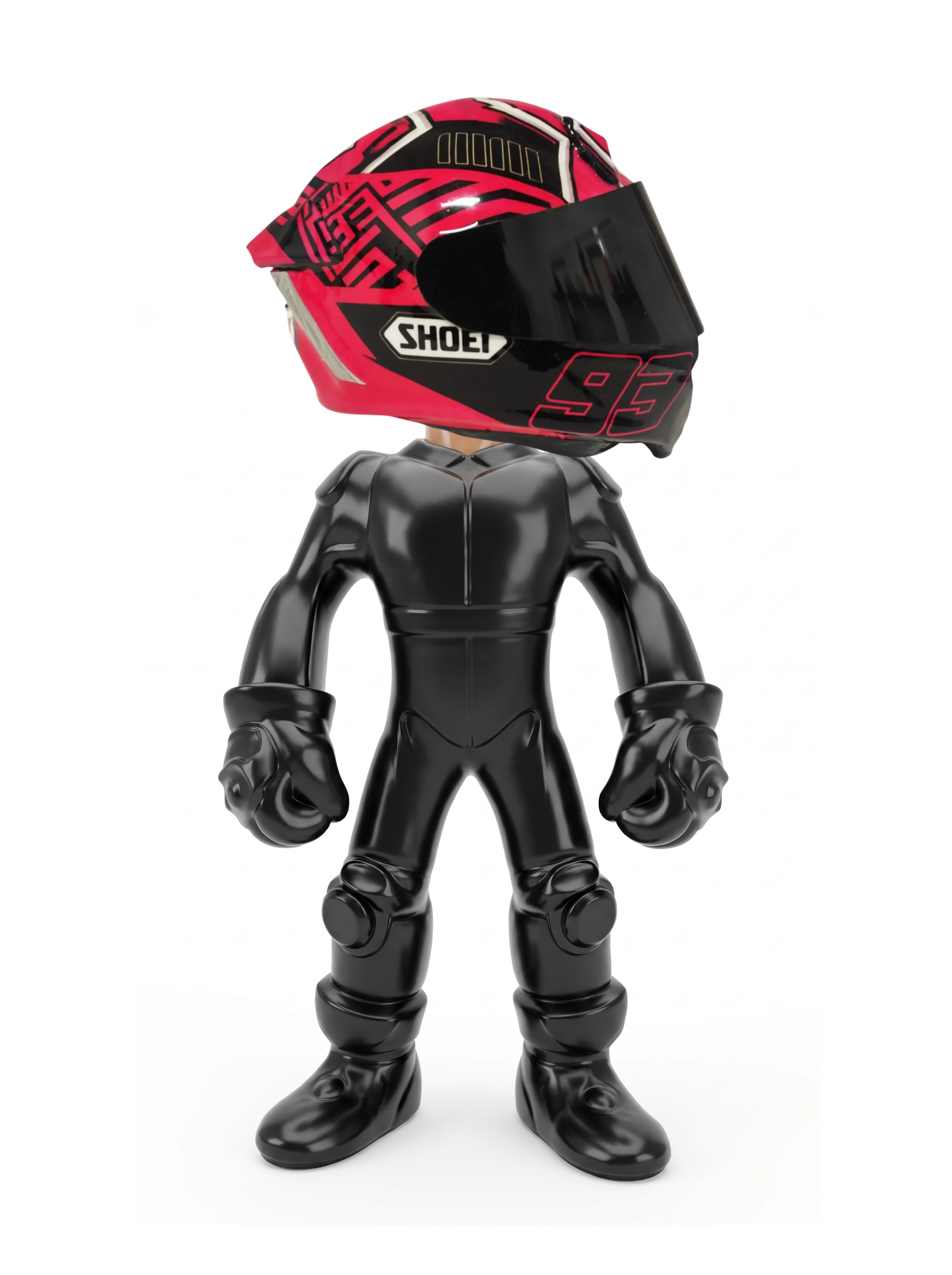 Figura  traje Personalizables  MARC M.  rojo negro