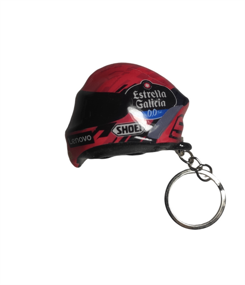 Llavero mini casco Marc M.  2025