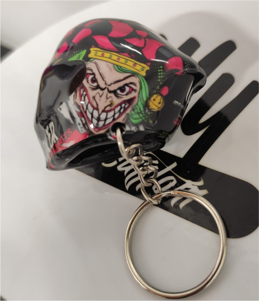Llavero mini casco mt   joker Targo