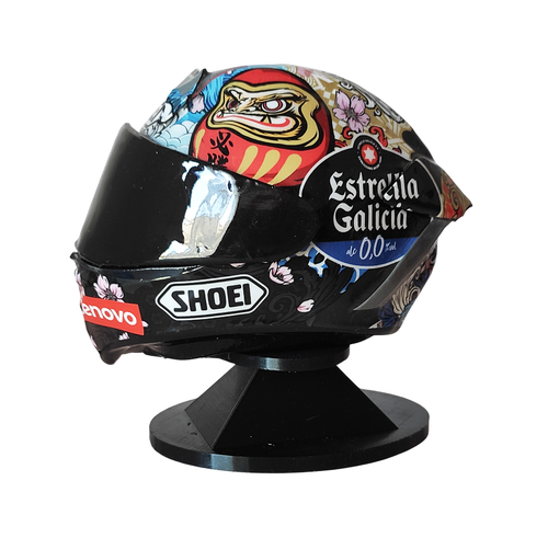 Mini  casco replica Márquez Motegi