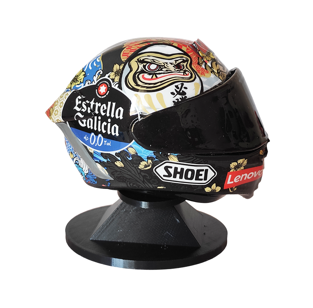 Mini  casco replica Márquez Motegi