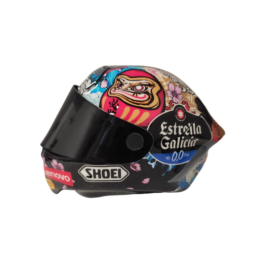 Mini  casco replica Márquez Motegi