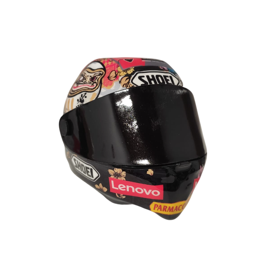 Mini  casco replica Márquez Motegi